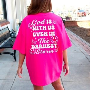 God is with us even in the darkest storm